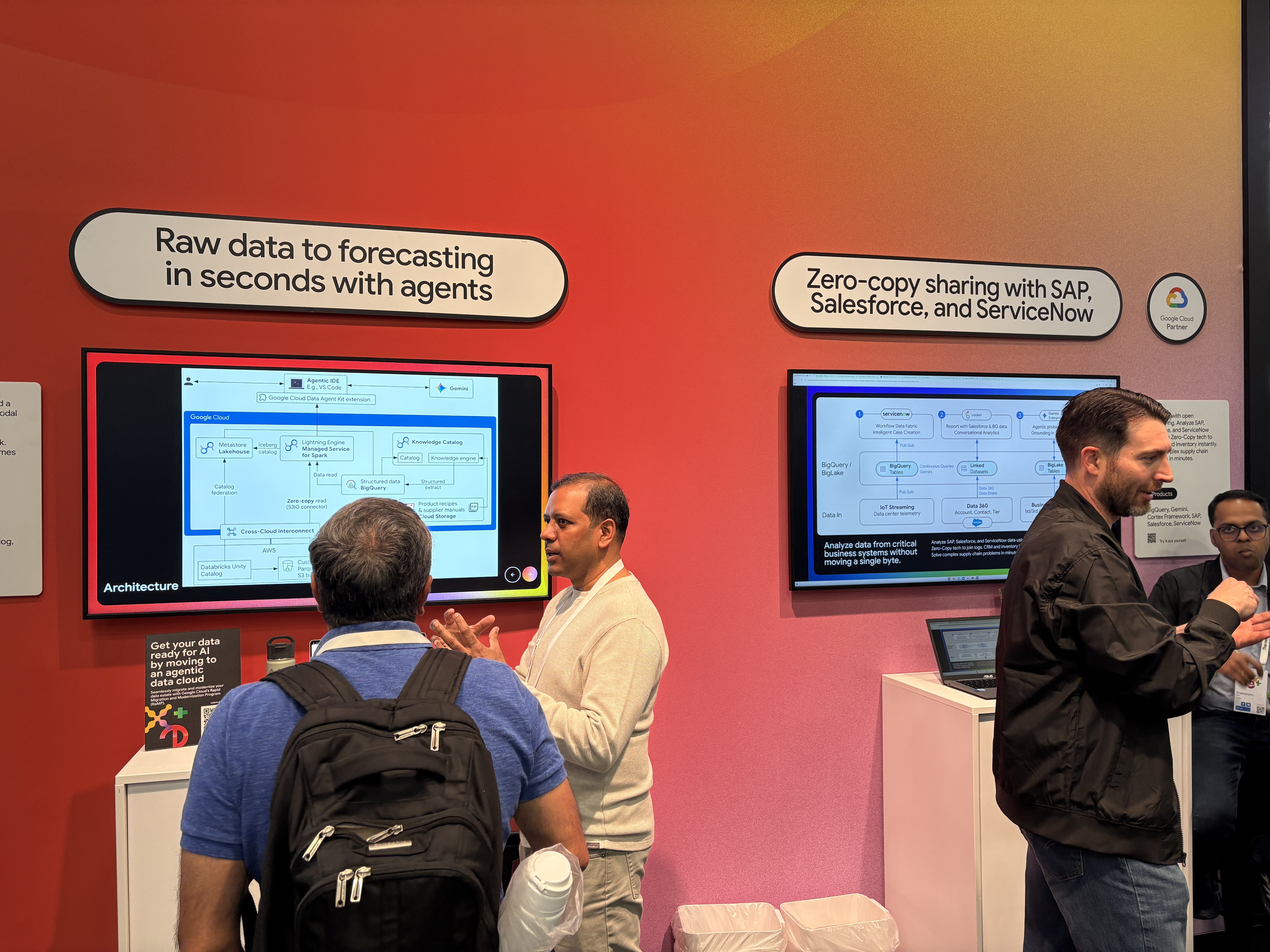 GoogleTVASUS ZenScreen Smart新生活応援！値下げ受付中 Google Cloud Next '26 Las Vegas] Expo編 - Google Cloud Showcase