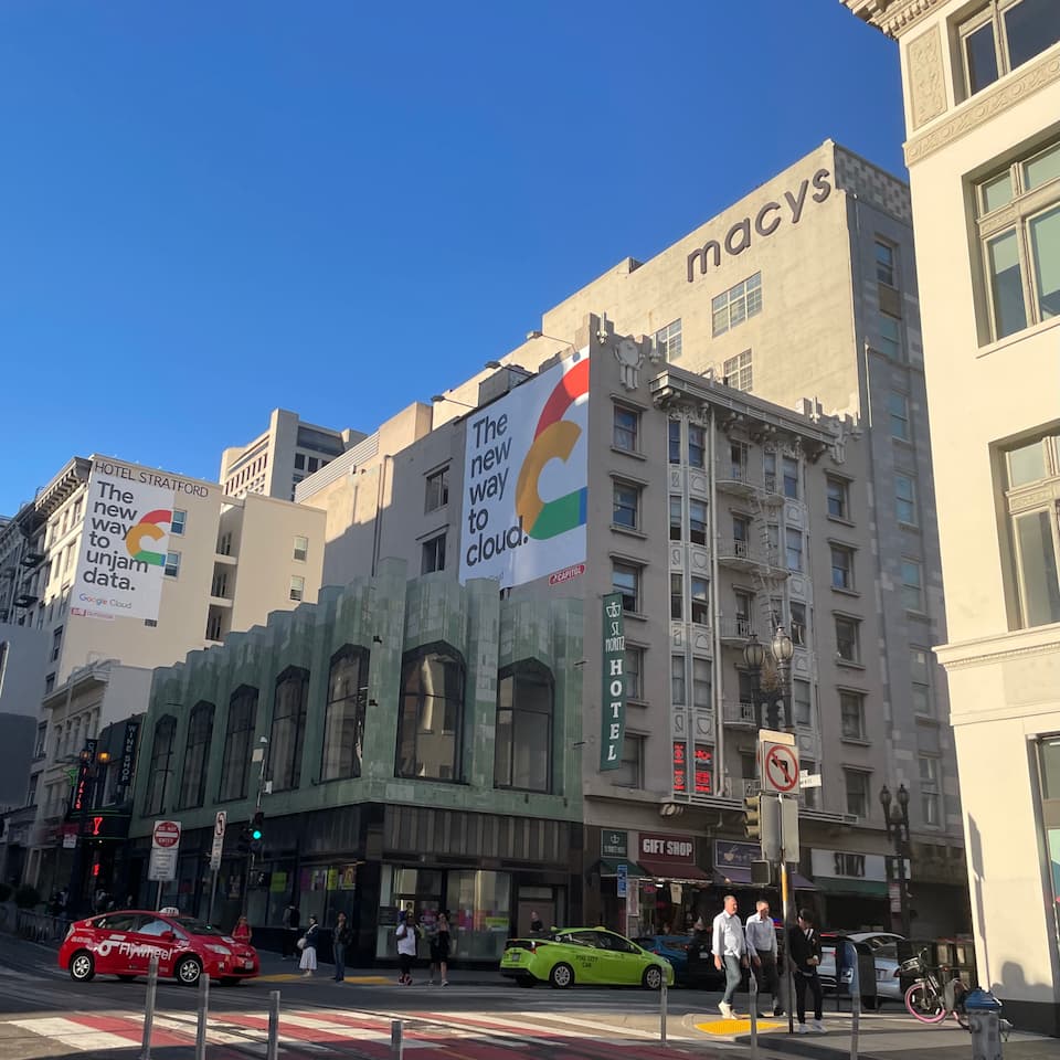 [Google Cloud Next '23] 開催前夜 サンフランシスコの街にあふれるGoogle Next