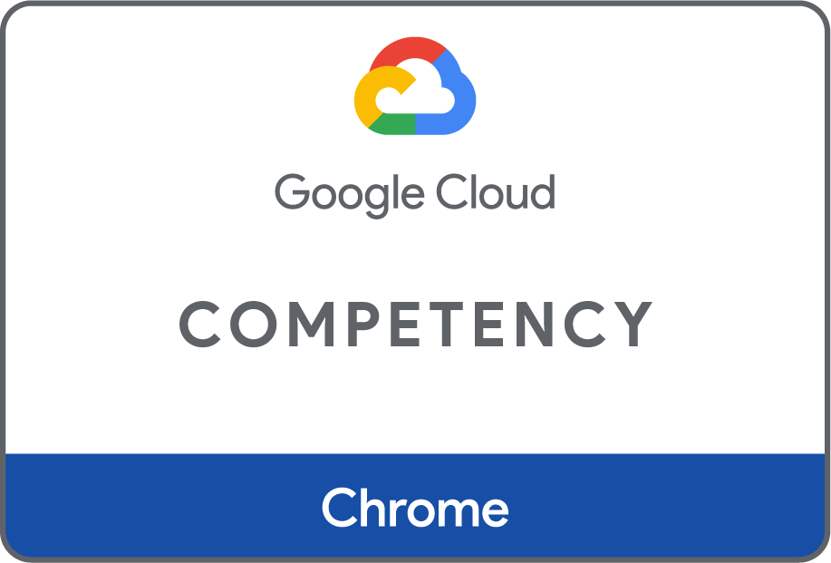 Google Cloud Chrome コンピテンシーバッジ